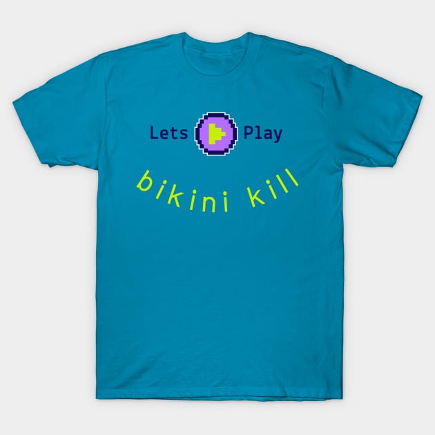 bikini kill pixel art T-Shirt by khong guan